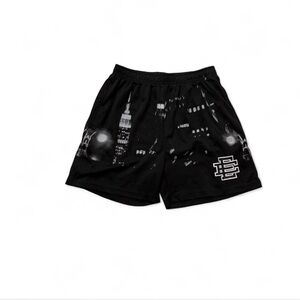 Eric Emanuel EE black skyline shorts